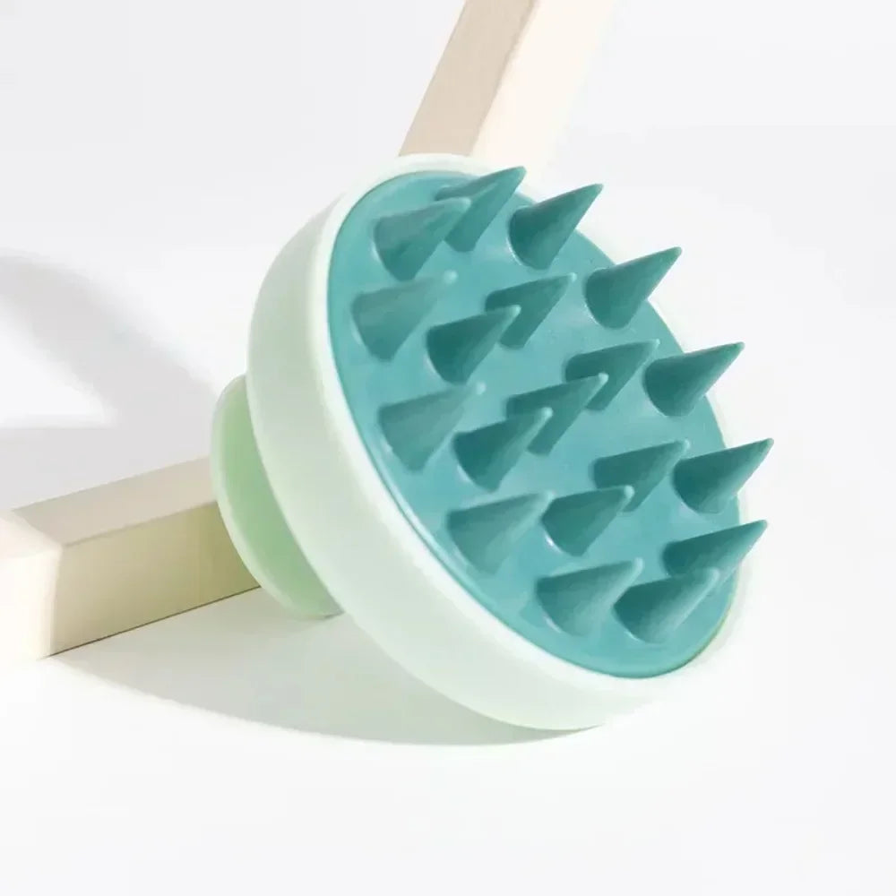 Silicone Shampoo Brush and Scalp Massager